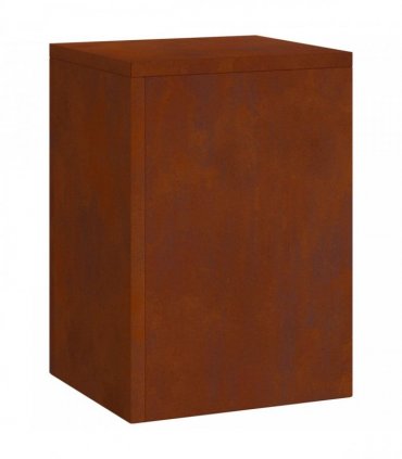 vidaXL Plant Stand 3 pcs Rusty Weathering Steel — Model: 3x (35/55/75 cm)