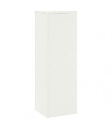 vidaXL Plant Stand 2 pcs White 24 x 24 x 75 cm Steel — Model: 2x (75 cm)