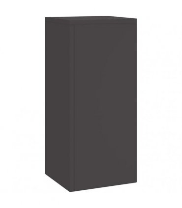 vidaXL Plant Stand 3 pcs Black Steel — Model: 3x (35/55/75 cm)