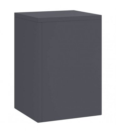 vidaXL Plant Stand 3 pcs Anthracite Steel — Model: 3x (35/55/75 cm)