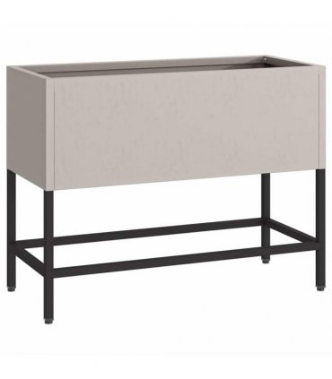 vidaXL Raised Garden Planter Rusty 60 x 26 x 45 cm Weathering Steel
