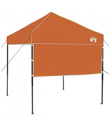 vidaXL Canopy Tent Manual Orange 194 x 194 x 251 cm Fabric