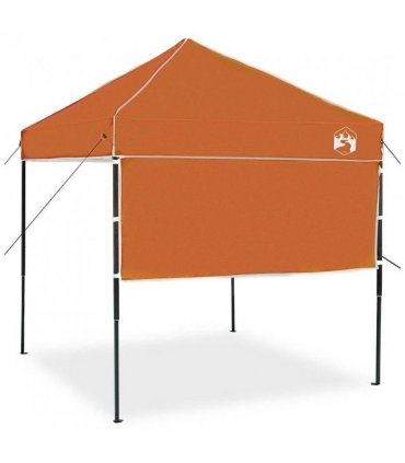 vidaXL Canopy Tent Manual Orange 194 x 194 x 251 cm Fabric