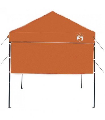 vidaXL Canopy Tent Manual Orange 194 x 194 x 251 cm Fabric