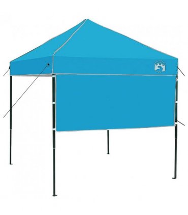vidaXL Canopy Tent Manual Blue 194 x 194 x 251 cm Fabric