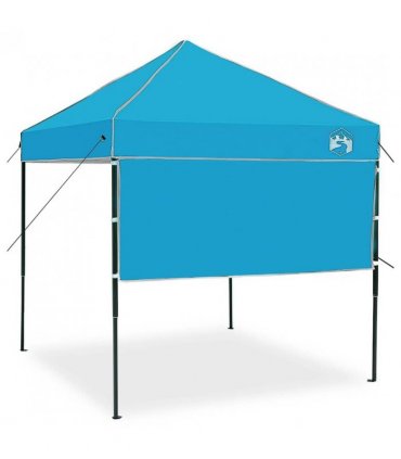 vidaXL Canopy Tent Manual Blue 194 x 194 x 251 cm Fabric