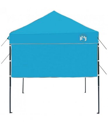 vidaXL Canopy Tent Manual Blue 194 x 194 x 251 cm Fabric