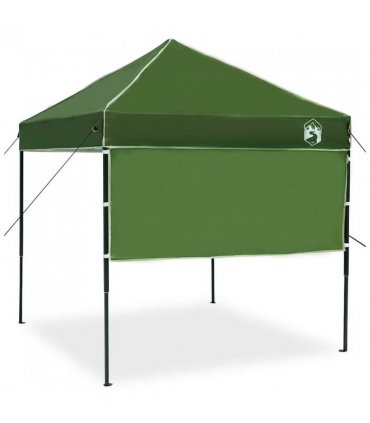 vidaXL Canopy Tent Manual Green 194 x 194 x 251 cm Fabric