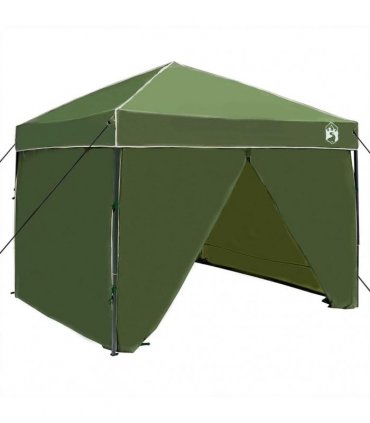 vidaXL Canopy Tent Manual Green 243 x 243 x 251 cm Fabric