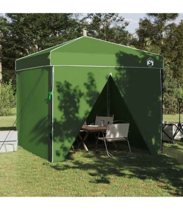 vidaXL Canopy Tent Manual Green 243 x 243 x 251 cm Fabric