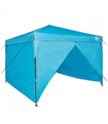 vidaXL Canopy Tent Manual Blue 290 x 290 x 251 cm Fabric