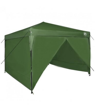 vidaXL Canopy Tent Manual Green 290 x 290 x 251 cm Fabric