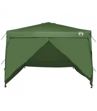 vidaXL Canopy Tent Manual Green 290 x 290 x 251 cm Fabric