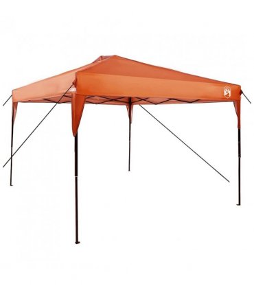 vidaXL Canopy Tent Manual Orange 290 x 290 x 251 cm Fabric