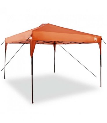 vidaXL Canopy Tent Manual Orange 290 x 290 x 251 cm Fabric