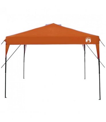 vidaXL Canopy Tent Manual Orange 290 x 290 x 251 cm Fabric