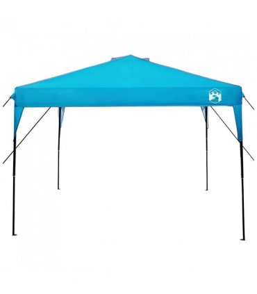 vidaXL Canopy Tent Manual Blue 290 x 290 x 251 cm Fabric — V0672061680