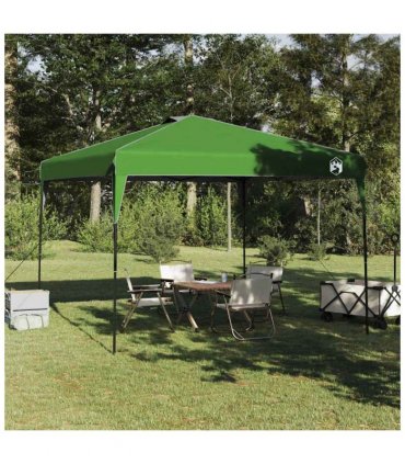 vidaXL Canopy Tent Manual Green 290 x 290 x 251 cm Fabric — V0672061681