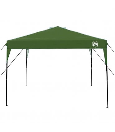 vidaXL Canopy Tent Manual Green 290 x 290 x 251 cm Fabric — V0672061681