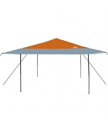 vidaXL Canopy Tent Manual Orange 395 x 395 x 251 cm Fabric