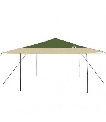 vidaXL Canopy Tent Manual Green 395 x 395 x 251 cm Fabric