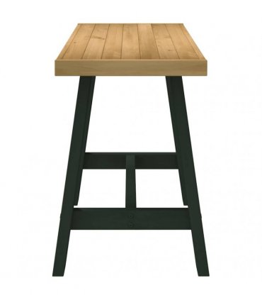 vidaXL Desk NOAIN A-Shaped Legs 120x50x75 cm Solid Wood Pine — Model: a shape