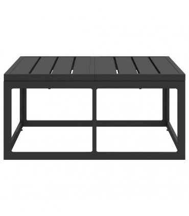 vidaXL Outdoor Furniture Black 70 x 70 x32 cm Metal — Model: Table
