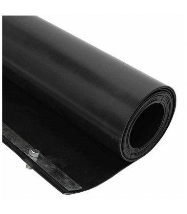 vidaXL Root Barrier Black 1 x 10 m Polyethylene — Model: with metal strip
