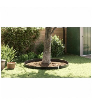 vidaXL Root Barrier Black 1 x 10 m Polyethylene — Model: with metal strip