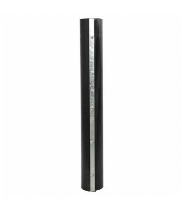 vidaXL Root Barrier Black 1 x 5 m Polyethylene — Model: with metal strip