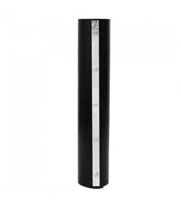 vidaXL Root Barrier Black 0.7 x 10 m Polyethylene — Model: with metal strip