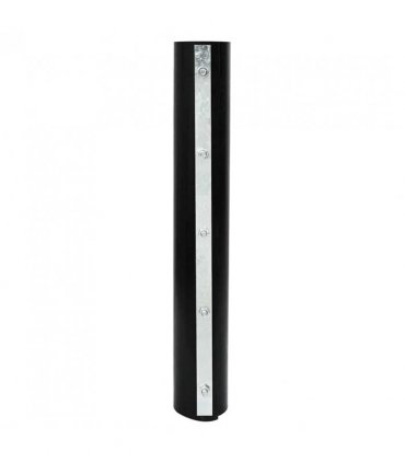 vidaXL Root Barrier Black 0.7 x 5 m Polyethylene — Model: with metal strip