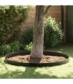 vidaXL Root Barrier Black 0.7 x 3 m Polyethylene — Model: without metal strip