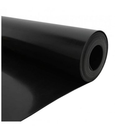 vidaXL Root Barrier Black 0.7 x 3 m Polyethylene — Model: without metal strip