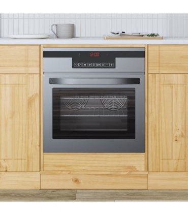 vidaXL Cabinet SKI Honey Brown 60 x 46 x 81 cm Solid Pine Wood — Model: Oven cabinet