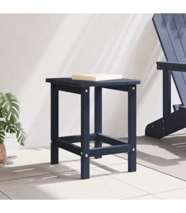 vidaXL Side Table Navy Blue 38 x 38 x 46 cm Polyethylene
