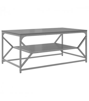 vidaXL Coffee Table Black Oak 90 x 50 x 40 cm