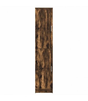 vidaXL Highboard Smoked Oak 35 x 39 x 168 cm