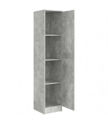 vidaXL Highboard Concrete Grey 35 x 39 x 168 cm