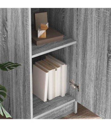 vidaXL Highboard Grey Sonoma 35 x 39 x 168 cm