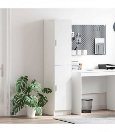 vidaXL Highboard White 35 x 39 x 168 cm
