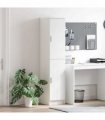 vidaXL Highboard White 35 x 39 x 168 cm