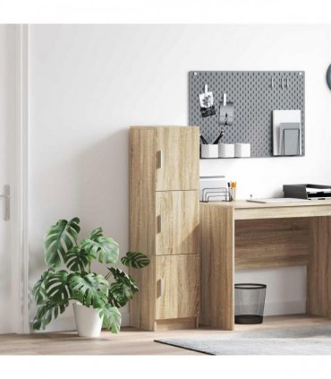 vidaXL Highboard Sonoma Oak 31.5 x 32 x 122.5 cm