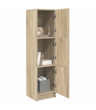 vidaXL Highboard Sonoma Oak 31.5 x 32 x 122.5 cm