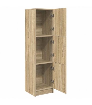 vidaXL Highboard Sonoma Oak 31.5 x 32 x 122.5 cm