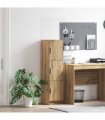 vidaXL Highboard Artisan Oak 31.5 x 32 x 122.5 cm
