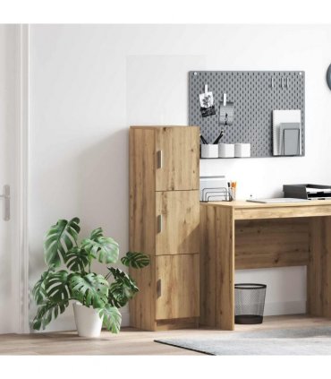 vidaXL Highboard Artisan Oak 31.5 x 32 x 122.5 cm