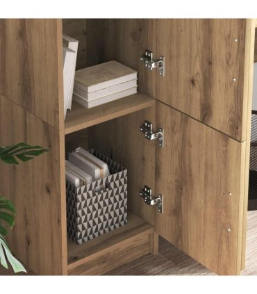 vidaXL Highboard Artisan Oak 31.5 x 32 x 122.5 cm