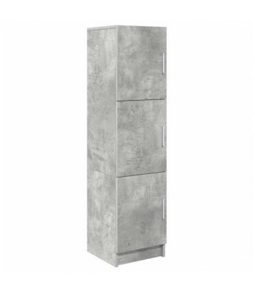 vidaXL Highboard Concrete Grey 31.5 x 32 x 122.5 cm
