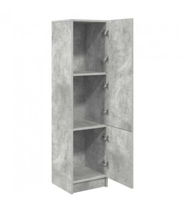 vidaXL Highboard Concrete Grey 31.5 x 32 x 122.5 cm